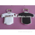 custom soft pvc baseball Tshirt promotional bottle openers